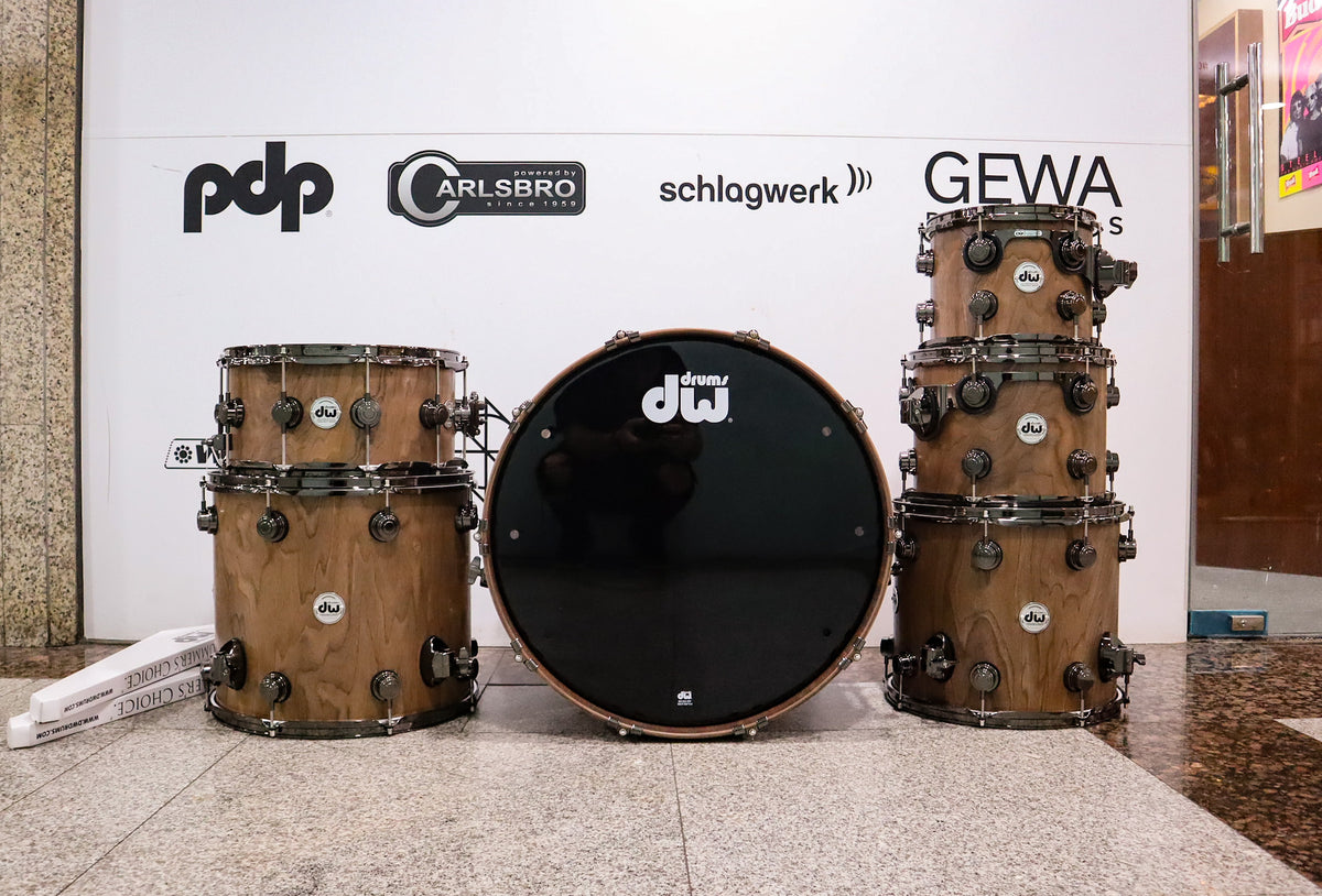 DW Collector's Series Pure Walnut 6pc Shell Pack-1