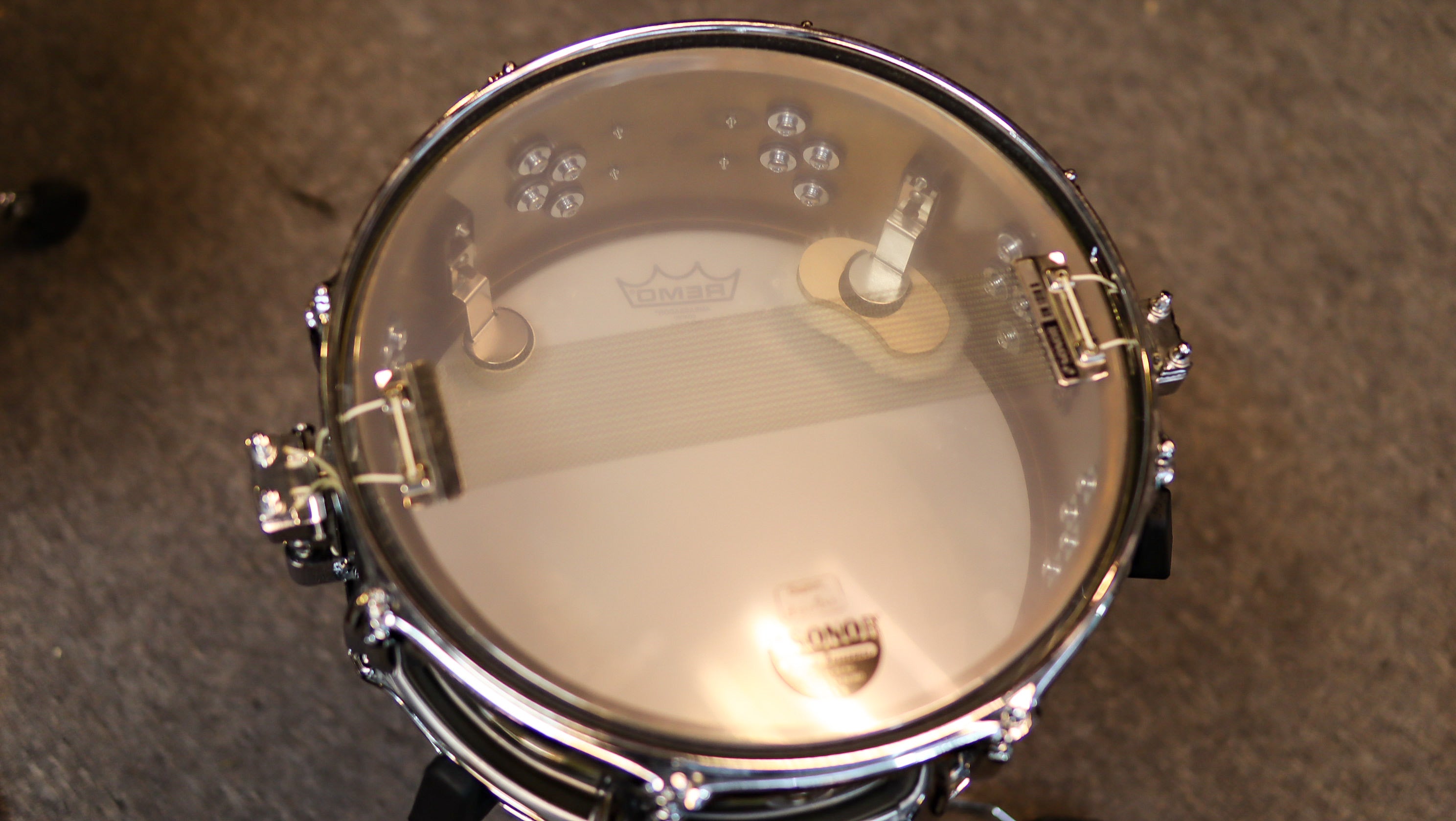 Sonor Benny Greb Signature Brass 13x5.75 Snare Drum (Used) (U.P $1620)-zoom-3
