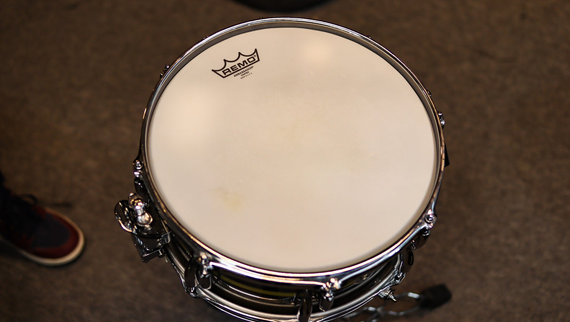 Sonor Benny Greb Signature Brass 13x5.75 Snare Drum (Used) (U.P $1620)-2