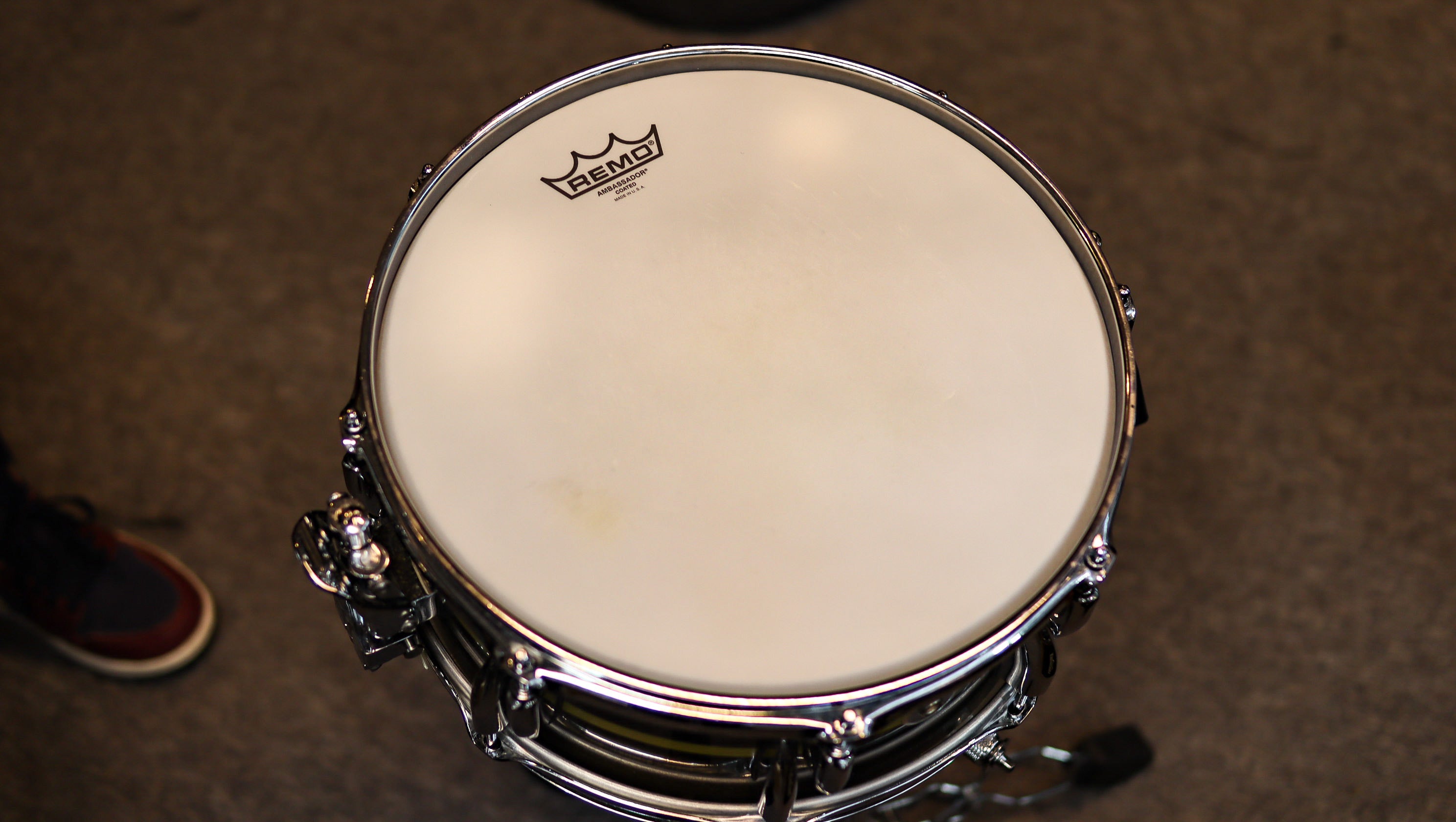 Sonor Benny Greb Signature Brass 13x5.75 Snare Drum (Used) (U.P $1620)-zoom-2