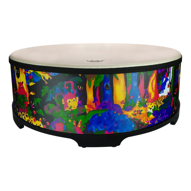 Remo Kids Gathering Drum 22"x8 Rain Forest Finish-zoom-