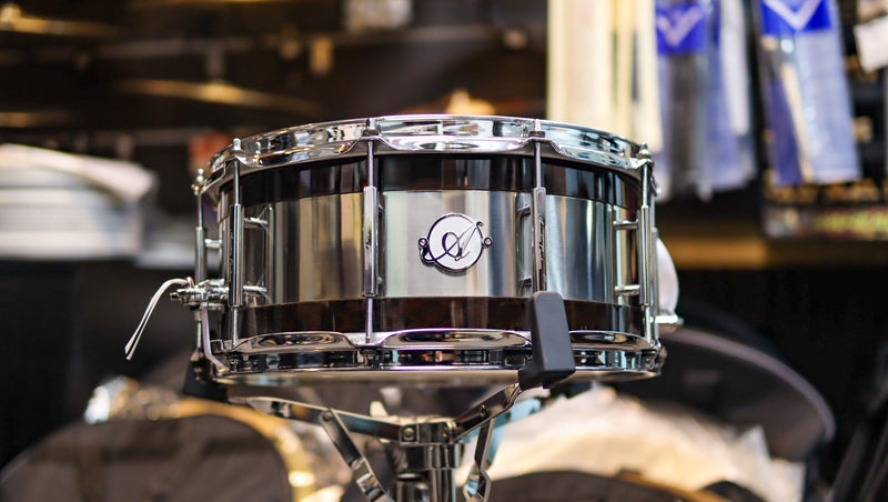 Acoutin X Dunnett Wenge Titanium Collab Snare (only 2 in the world)-zoom-