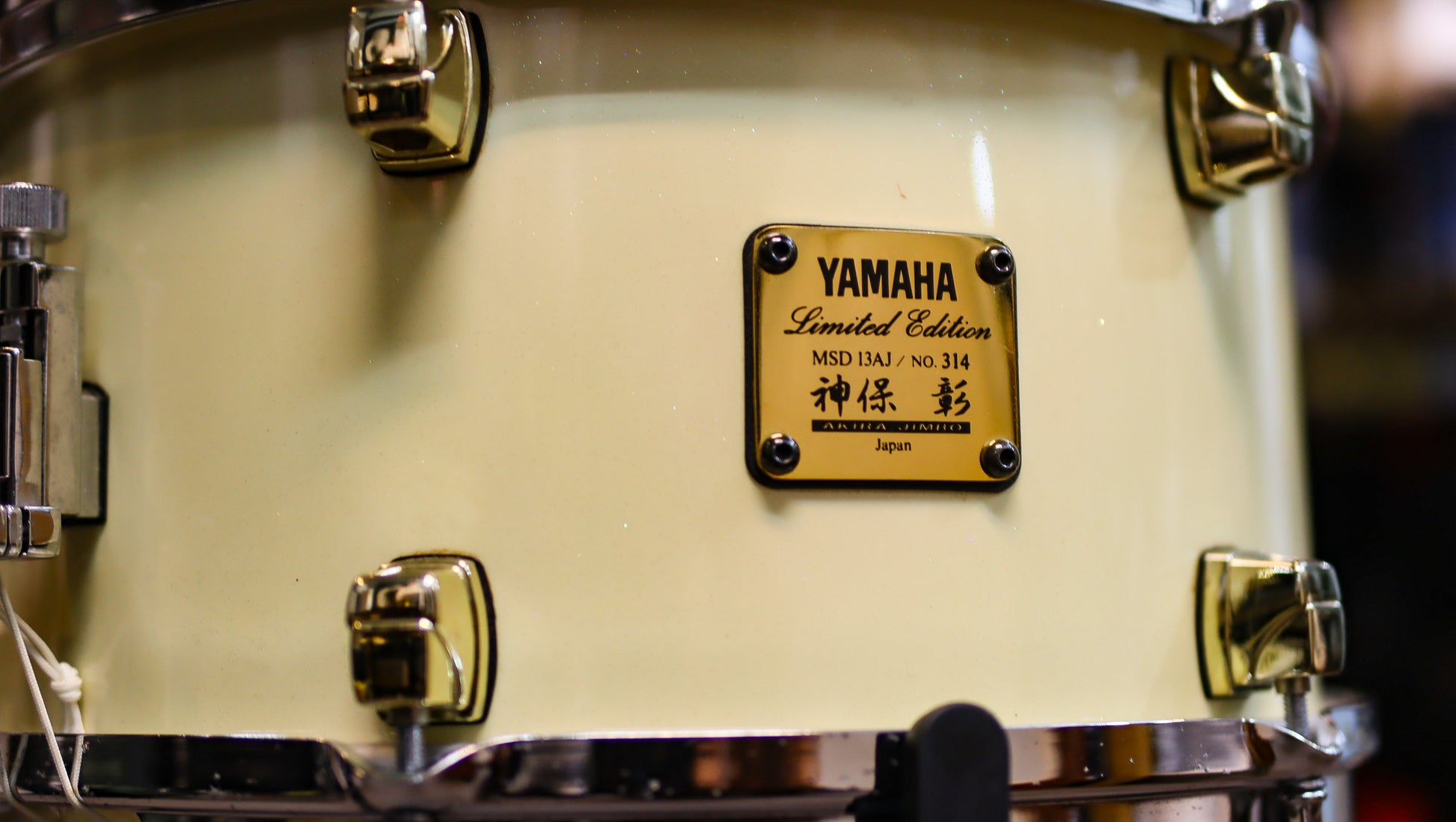 Yamaha Akira Jimbo 13x7 Signature Maple Snare Drum (1st Generation, Limited Edition)-2