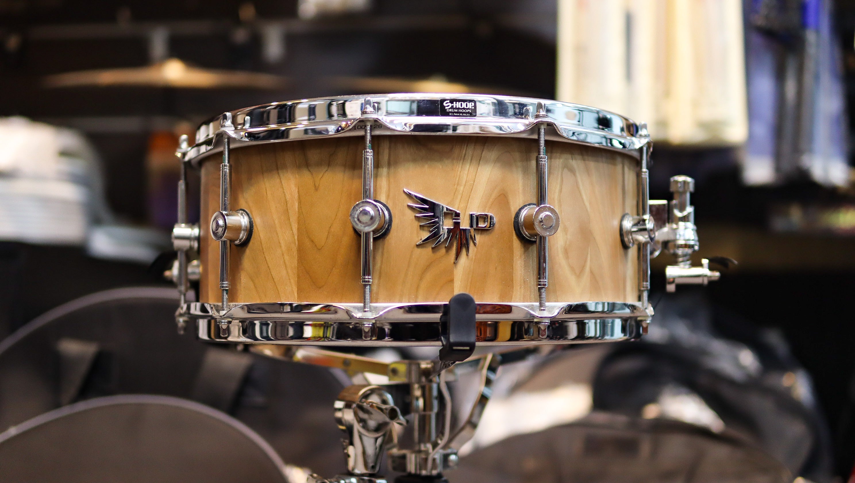 Hendrix Drums 14x6 Cherry Stave Snare Drum (SDS Anniversary Promo)