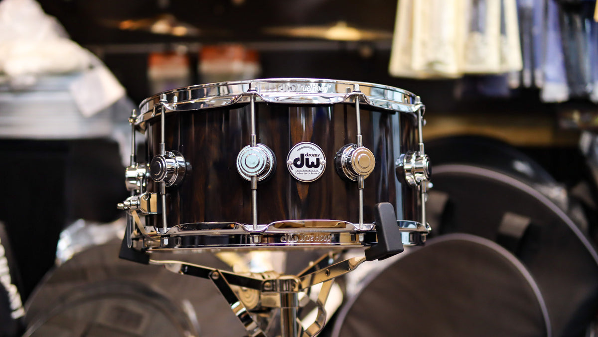 DW Collector's Exotic 333 Ziricote 14x6.5 Snare Drum-1
