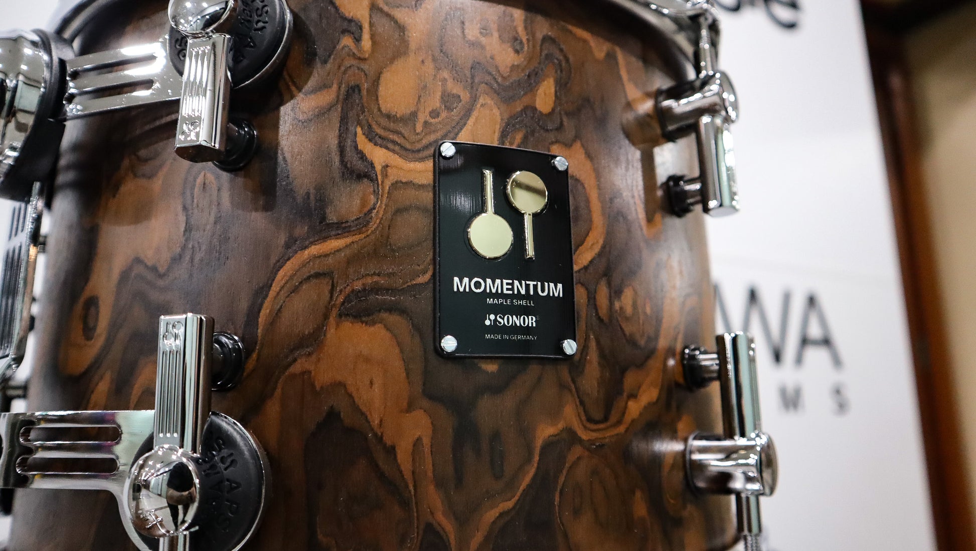 Sonor Momentum Maple California Burl 5pc Shell Pack-2