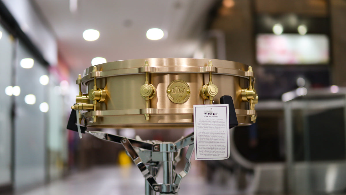 DW MFG True Cast 14x4 Bronze Snare