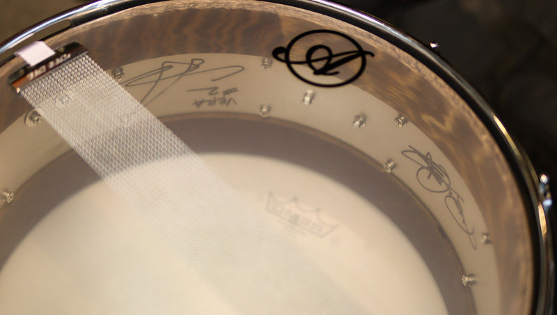 Acoutin X Dunnett Wenge Titanium Collab Snare (only 2 in the world)-zoom-