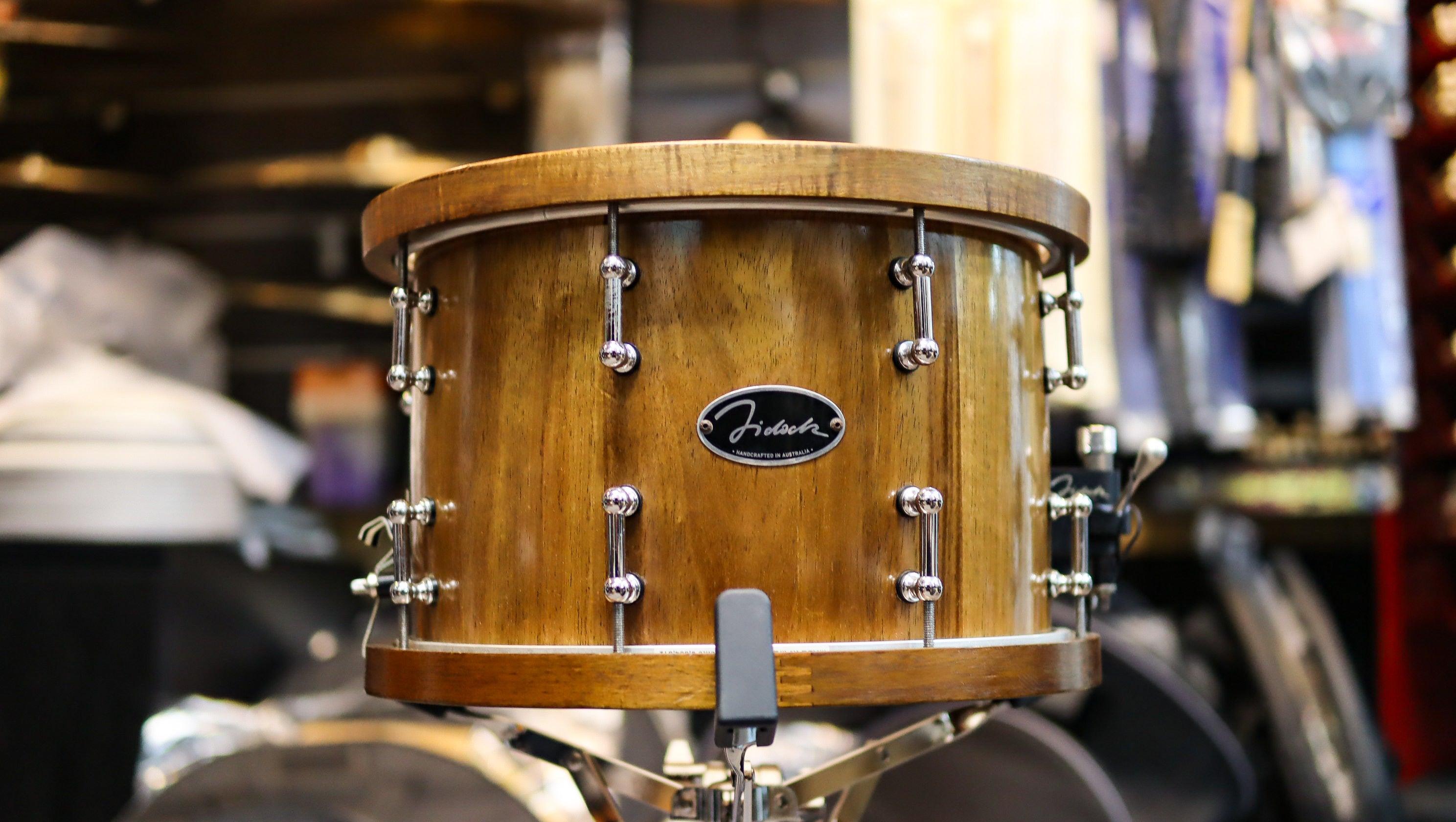 Fidock "Fat Boy" Australian Blackwood 13x9 Snare Drum