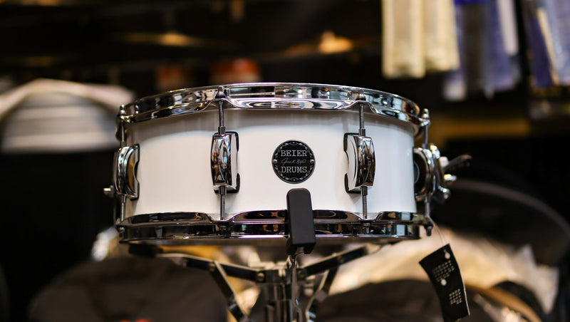 Beier 14x5.5 Hand Welded 1.5mm Steel Snare Drum (SDS Anniversary Sale)-zoom-