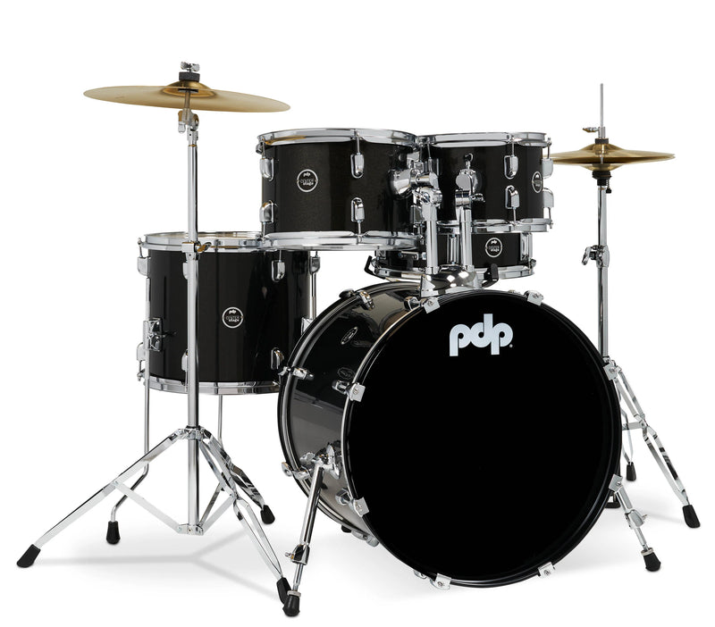 PDP Centerstage 20" 5pc Drum Set (Iridescent Black Sparkle)-zoom-