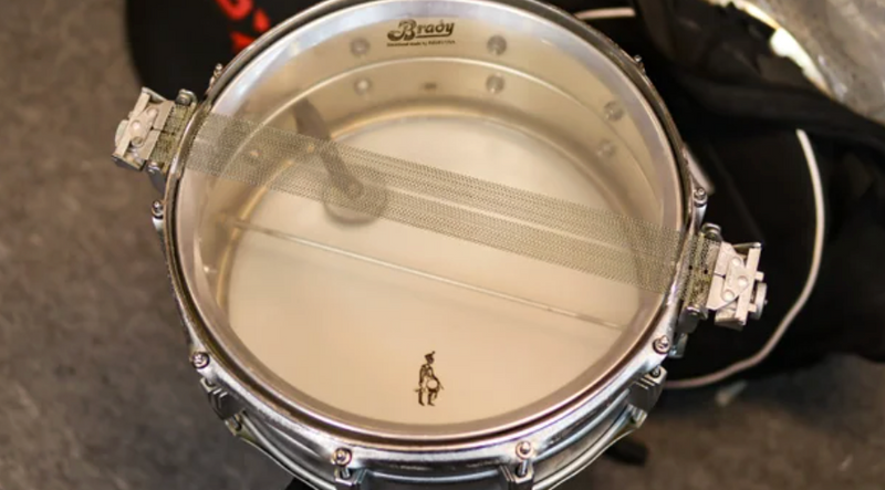 Ludwig Super Sensitive 14x6.5 Seamless Aluminium Snare Drum (Late 70s Model)-zoom-