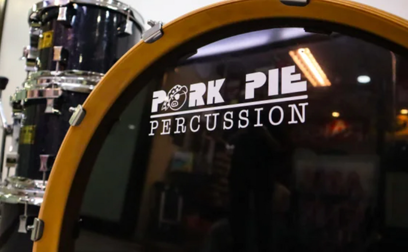 Pork Pie USA Custom 10-12-16-22 Indigo Sparkle 4pc Shell Pack (Like New)-zoom-