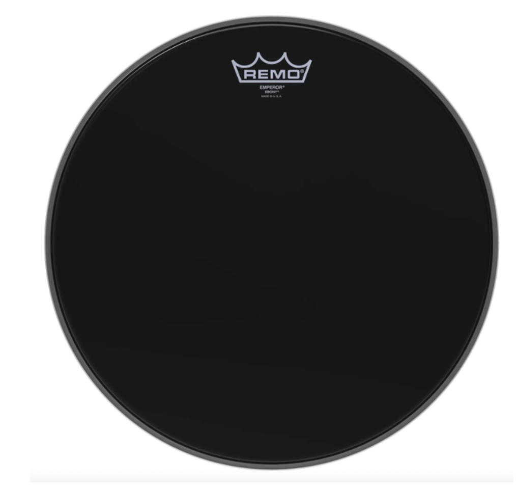 Remo Emperor Ebony 13" Drum Head USA-zoom-1
