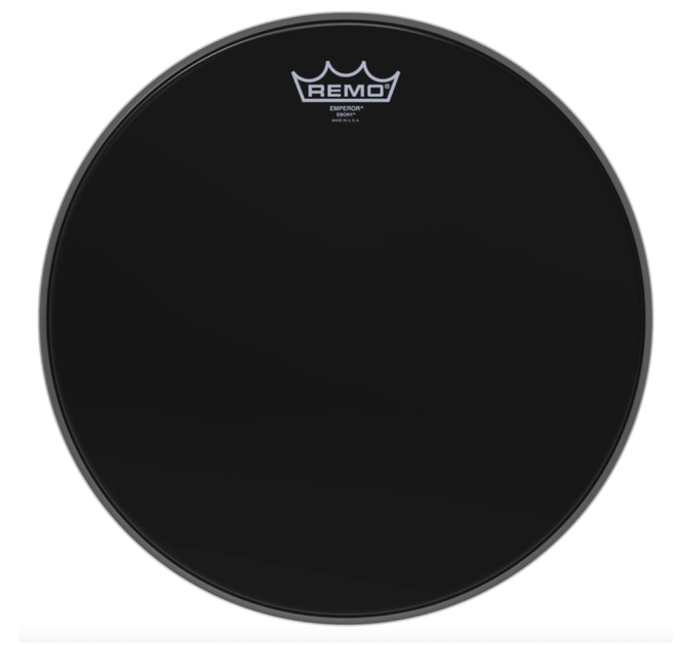Remo Emperor Ebony 14" Drum Head USA-zoom-1