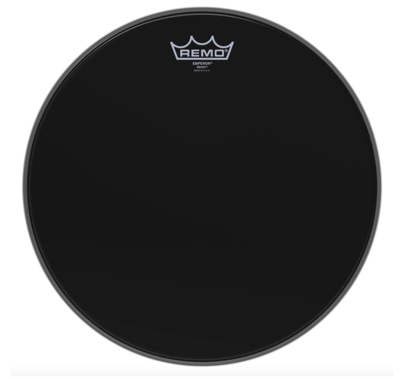 Remo Emperor Ebony 14" Drum Head USA-zoom-