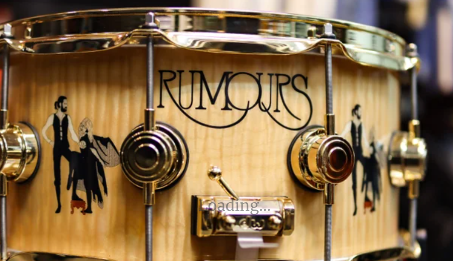DW Icon Series Fleetwood Mac Rumours 14x6.5 Snare Drum (Signed by John Good)-zoom-4