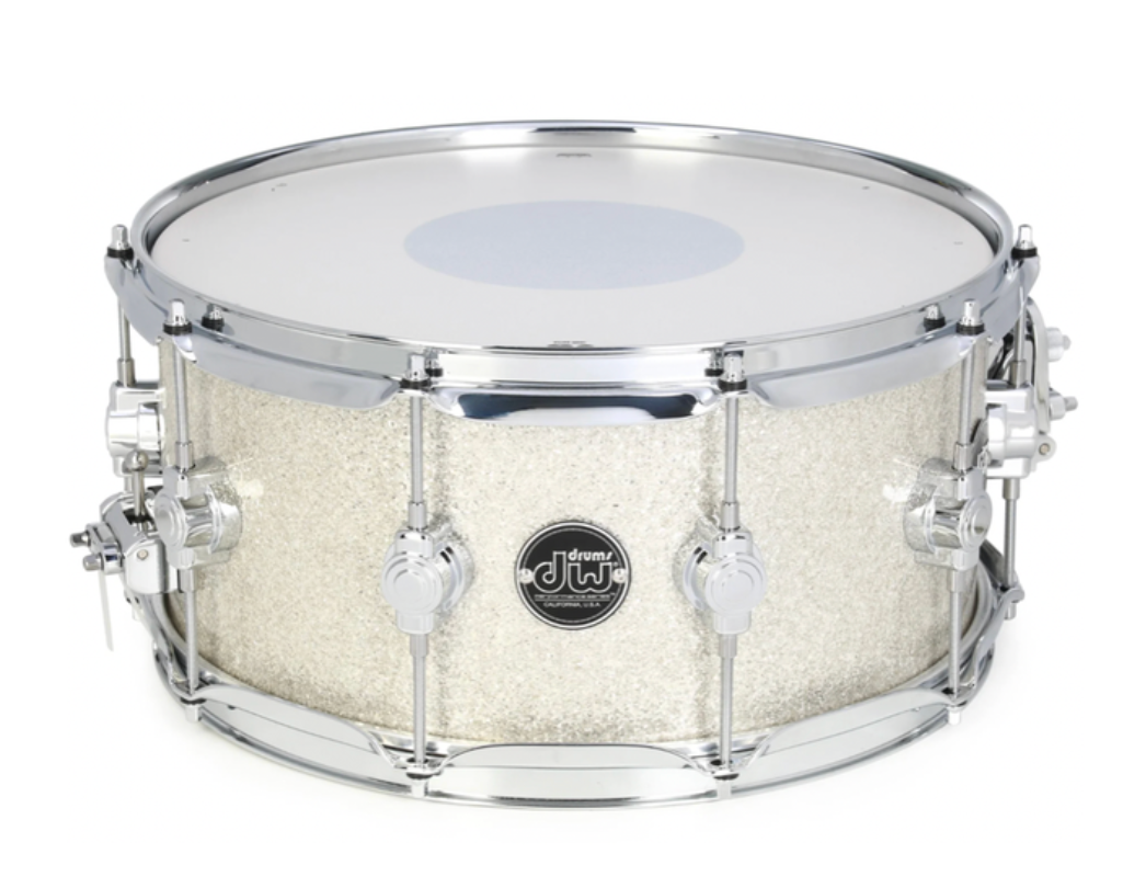 DW Performance Series Limited Edition 14x6.5 Maple Snare Drum Broken Glass (SDS Anniversary Promo)-zoom-1