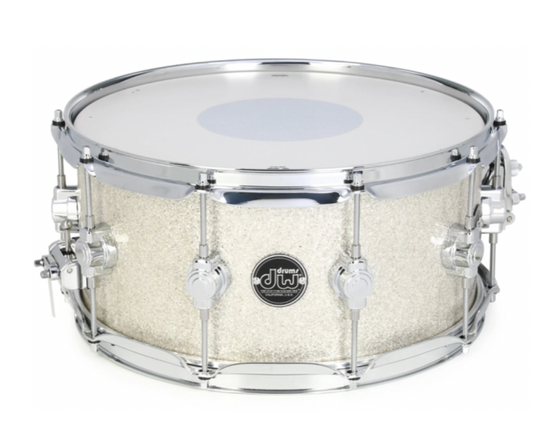 DW Performance Series Limited Edition 14x6.5 Maple Snare Drum Broken Glass (SDS Anniversary Promo)-zoom-