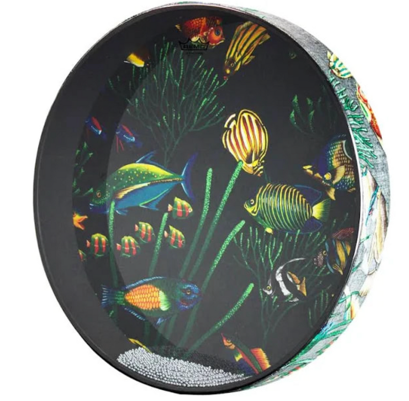 Remo Ocean Drum 12" Fish Graphics ET-0212-10-zoom-