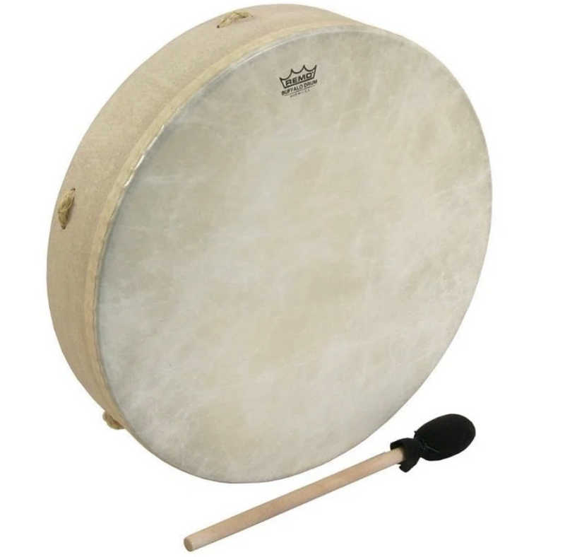 Remo Buffalo Drum 14" Standard E1-0314-00-zoom-