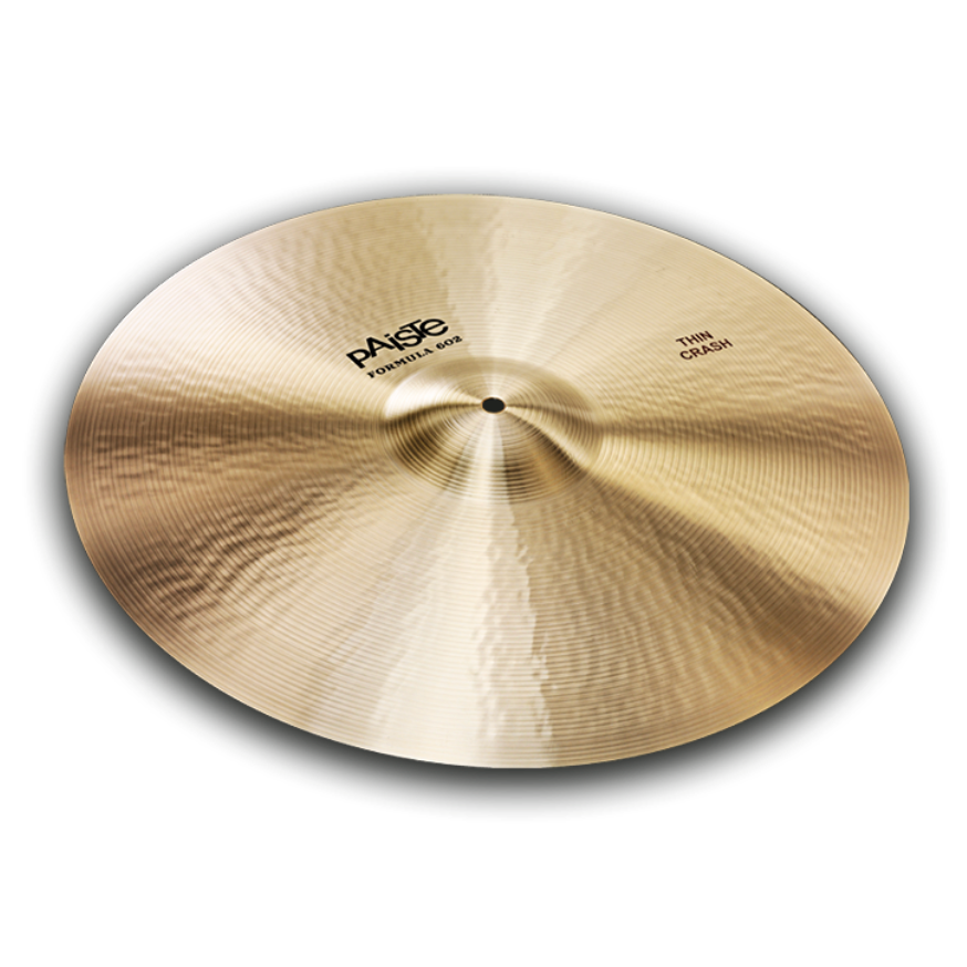 Paiste Formula 602 Classic 16" Thin Crash (SDS Anniversary Promo)-zoom-1