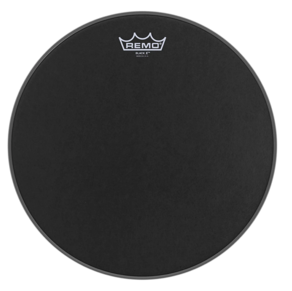 Remo Emperor X Black Suede 14" Drum Head USA-1
