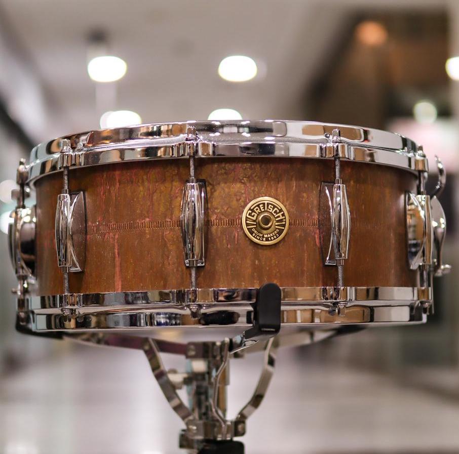Gretsch USA Signature Keith Carlock 14x5.5 Brass Snare Drum