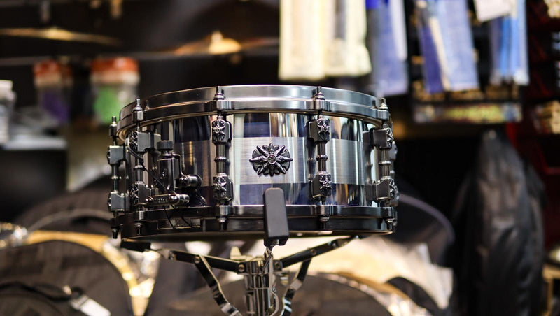 Tama Warlord Spartan 14x6 Steel Snare (Used)-zoom-