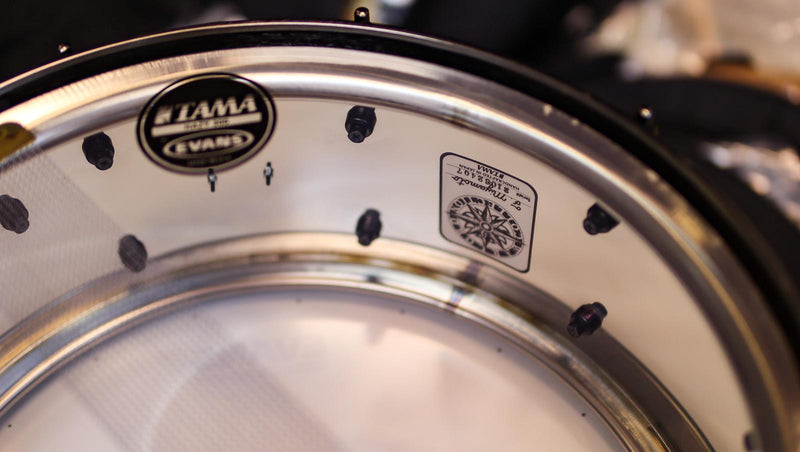 Tama Warlord Spartan 14x6 Steel Snare (Used)-zoom-