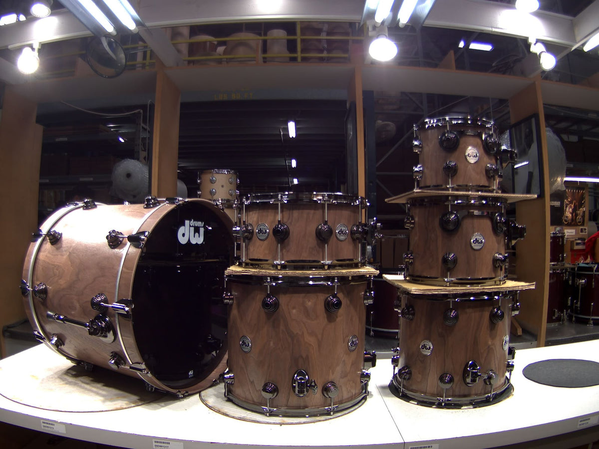 DW Collector's Series Pure Walnut 6pc Shell Pack-2