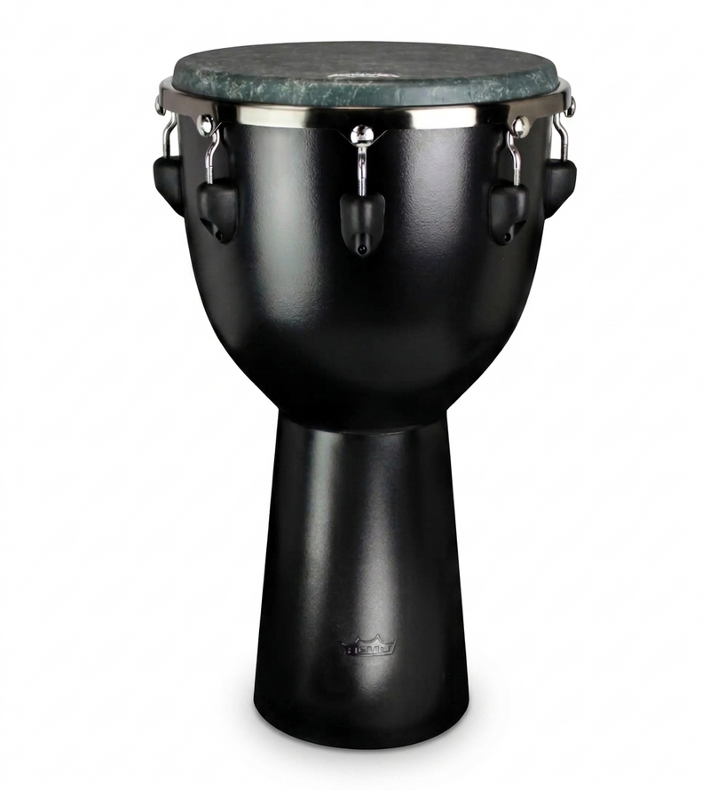 Remo Apex Djembe 12" Black-zoom-