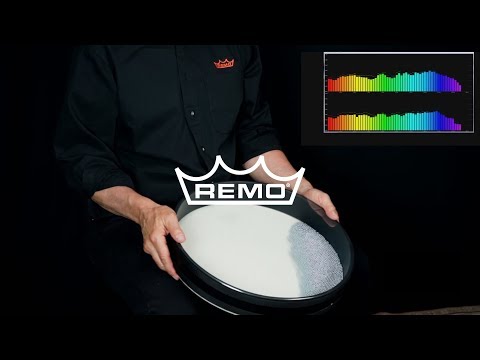 Remo 16" Ocean Wave Drum Standard ET-0216-00-zoom-