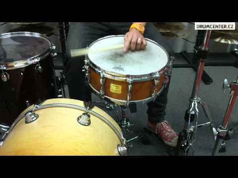 Yamaha 14x5.5 Beech Sonny Emory Signature Snare Drum-zoom-