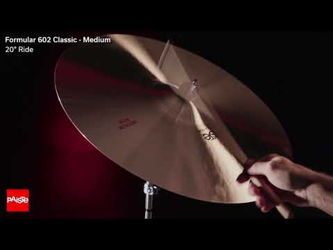 Paiste Formula 602 20" Medium Ride-zoom-