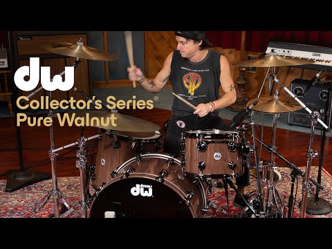 DW Collector's Series Pure Walnut 6pc Shell Pack-3