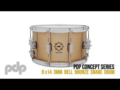 PDP Concept Select 14x8 Bell Bronze Snare Drum (SDS Anniversary Promo)-2