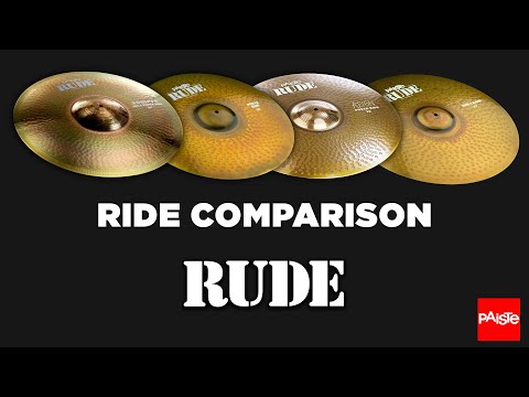 Paiste Rude 20" Power Ride (SDS Anniversary Promo)-2