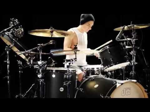 DW Design Series Black Nickel Over Brass 14x6.5 Snare Drum-2