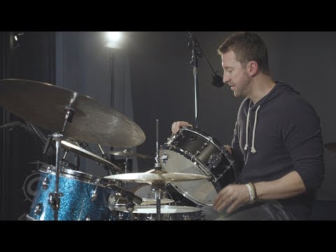 Gretsch Brooklyn Standard 14x5.5 Satin Black Metallic Maple/Poplar Snare Drum (Lightly Used)-2