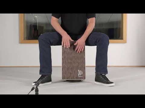 Schlagwerk Super Agile Silver Lining Cajon w Bag-2