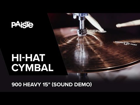 Paiste 900 15" Heavy Hi Hat-zoom-