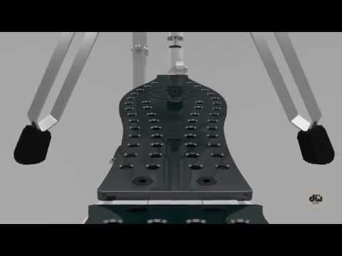 DW Machined Direct Drive 2 Leg Hi Hat Stand-2