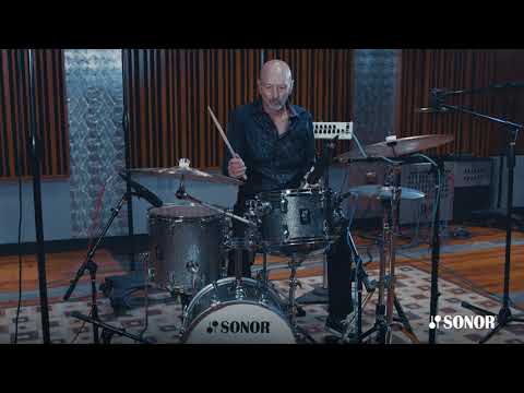 Sonor AQ2 14x6 Brown Fade Snare Drum-zoom-