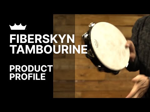 Remo Fiberskyn 10" Tambourine Single Row-2