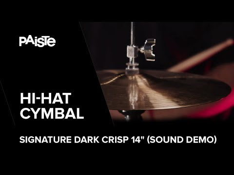 Paiste Signature 14" Dark Crisp Hats-2