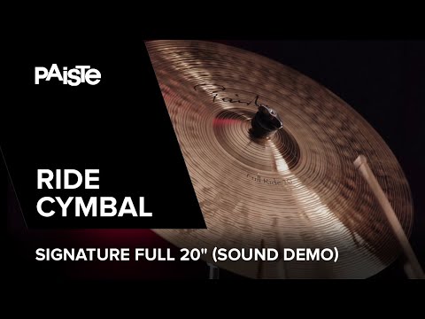 Paiste Signature 20" Full Ride (SDS Anniversary Promo)-zoom-