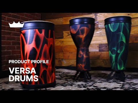 Remo Versa VF-TU12-41-SD099 12" Tubano, Fliptop® Skyndeep® Head, Green-zoom-