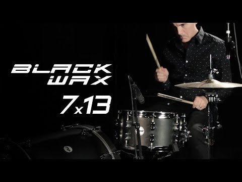 PDP Concept Maple Black Wax 13x7 Snare Drum-zoom-