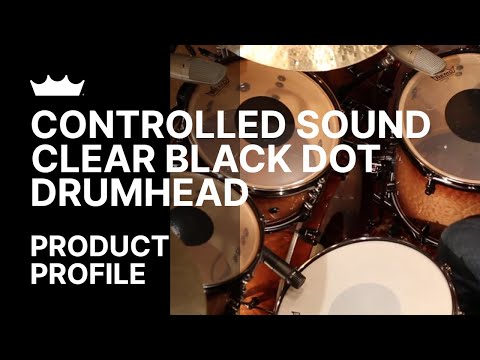 Remo Controlled Sound Clear 22" Bass Drum Head USA-zoom-